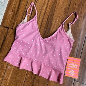 Kortni jeane stars peplum top